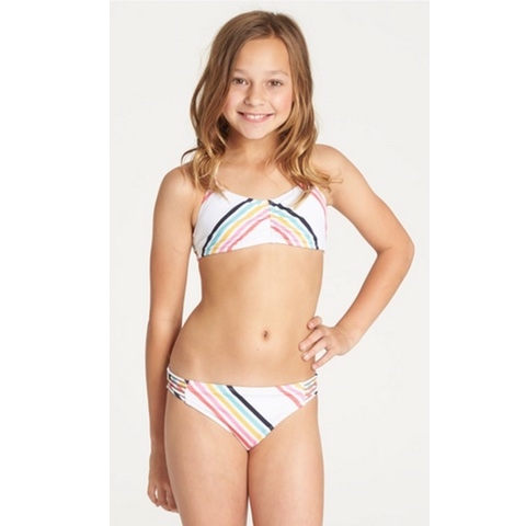 Vacay For Life - Crop Two Piece Bikini Set for Girls 7-16